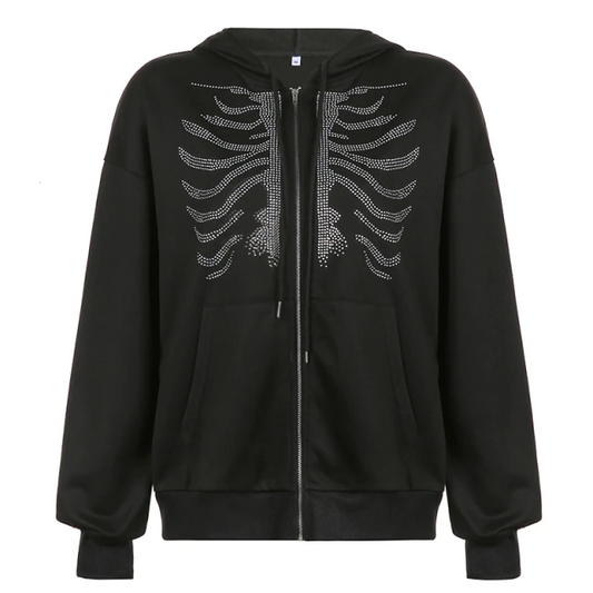 Juno Rhinestone Hoodie