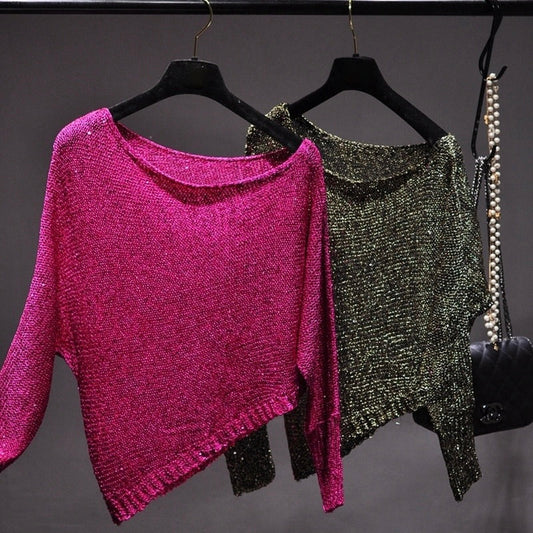 Amara Sequin Blouse