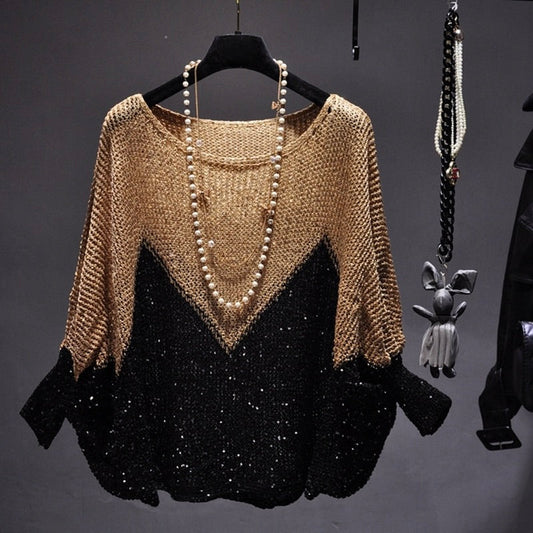 Talia Sequin Sweater