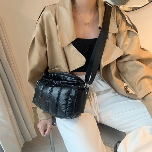 Amara Space Cotton Shoulder Bag