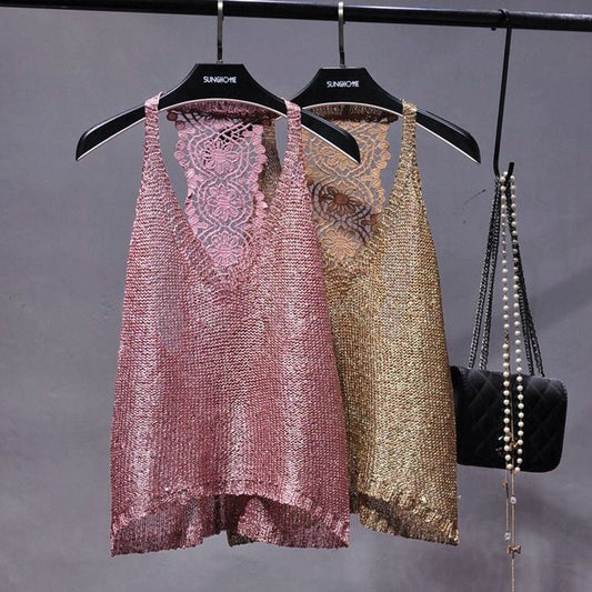 Kira Sequin Top