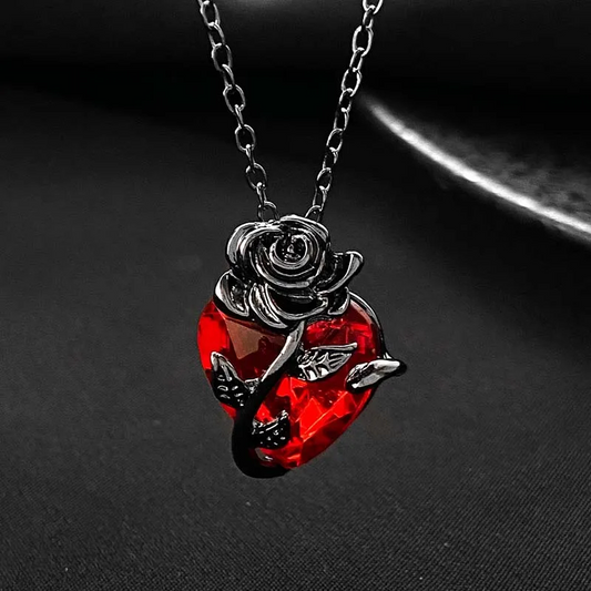 Lorven Roseheart Necklace