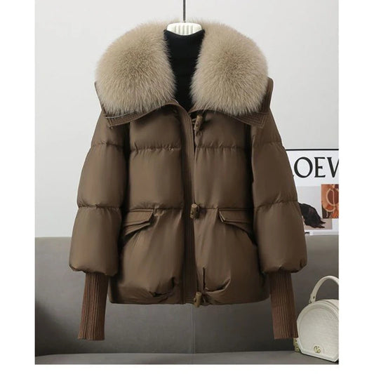Diana Fur Collar Coat