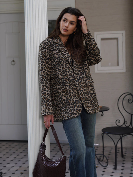 Cleo Leopard Jacket