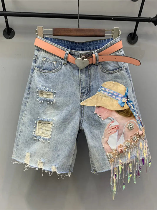 Hazel Printed Shorts