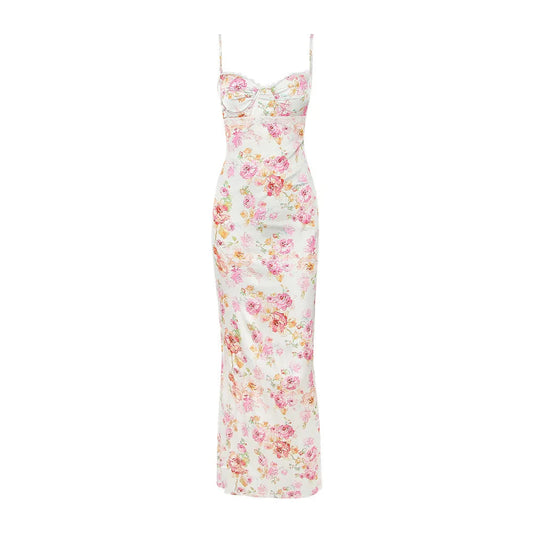 Elle Strap Floral Print Dress