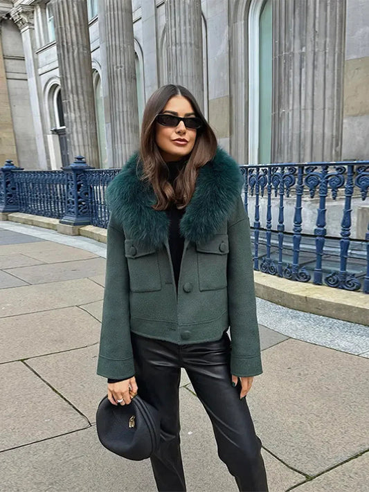 Elle Green Jacket