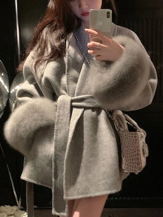 Zara Patchwork Coat