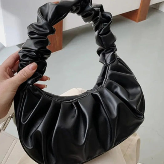 Rhea Pleated Handbag