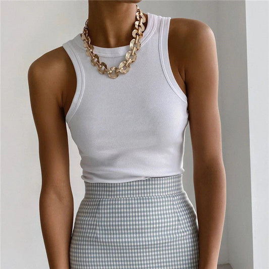 Olive Casual Tank Top