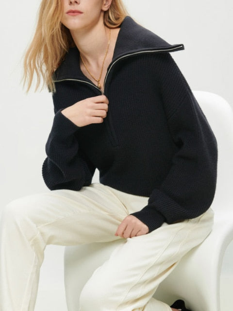 Zara Zipper Sweater