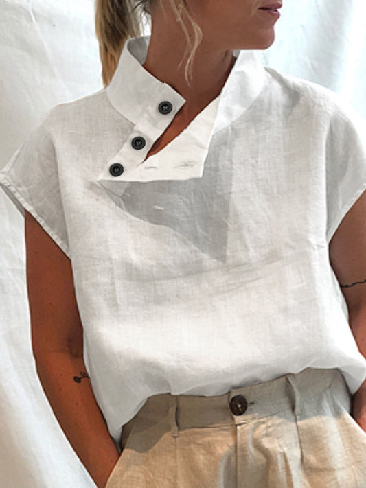 Kira Cotton Linen Shirts