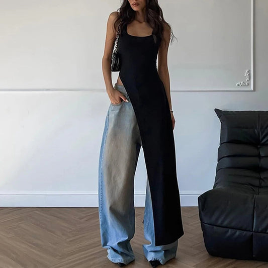 Faye Asymmetric Long Top