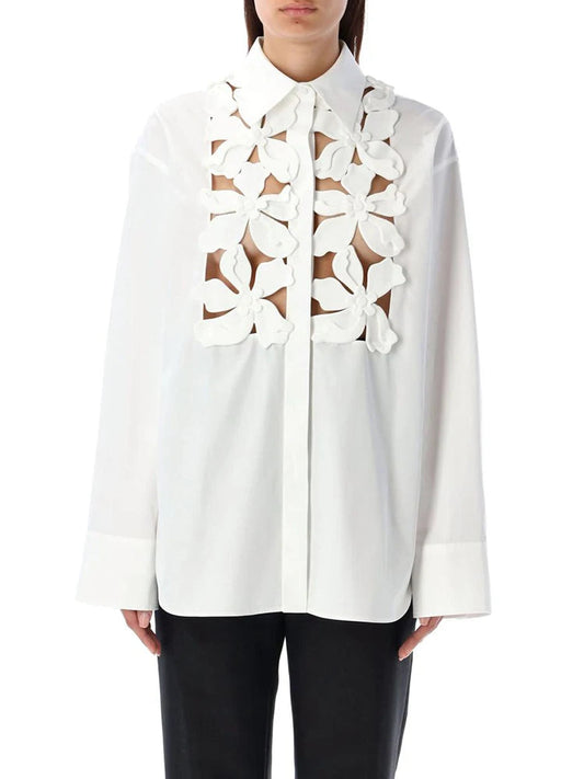 Nina Flower Long Sleeves Top