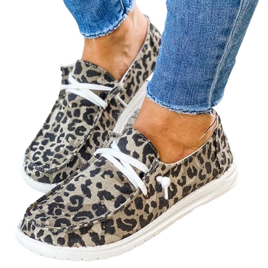 Amara Canvas Flats