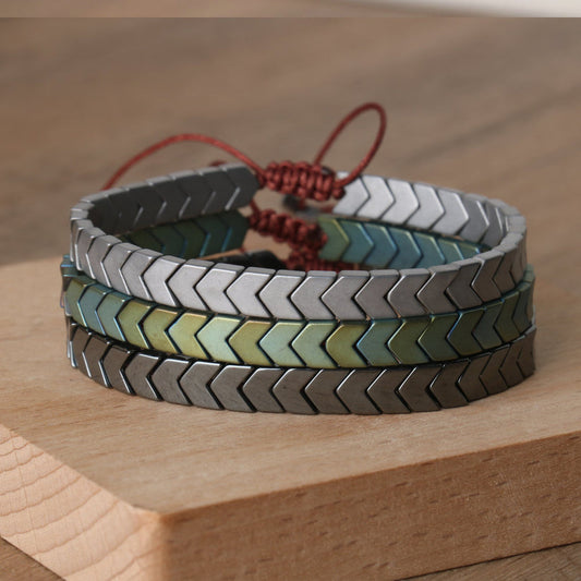 Orvyn Hematite Bracelet
