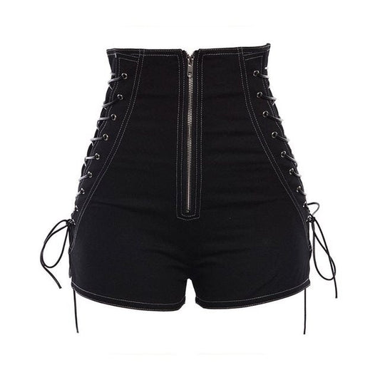 Vera Leather Shorts
