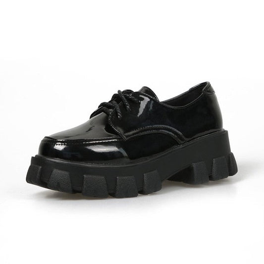 Cleo Luxury Shoes (Patent Black)