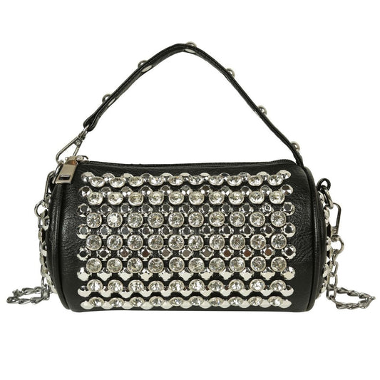 Talia Rhinestone Rivet Crossbody