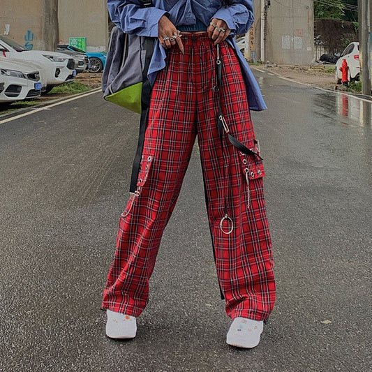 Cleo Checkered Pants