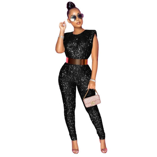 Rhea Sequin Jumpsuit