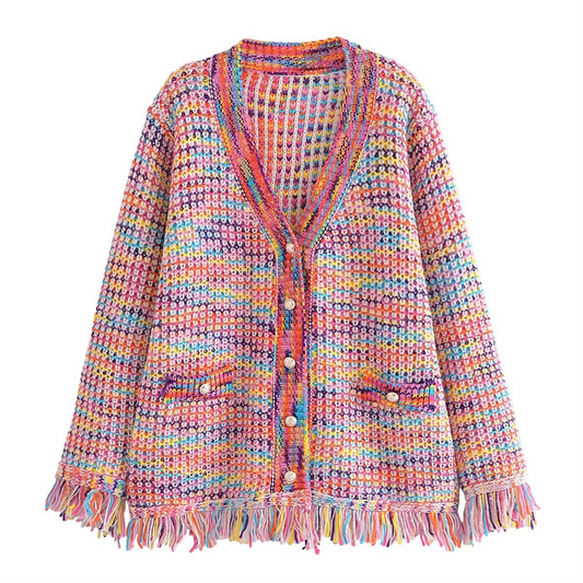 Luna Color Knitted Sweater