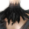Talia Feather Choker