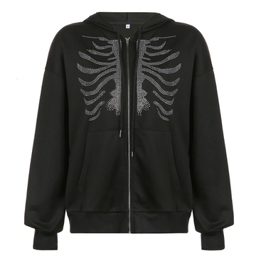 Juno Rhinestone Hoodie