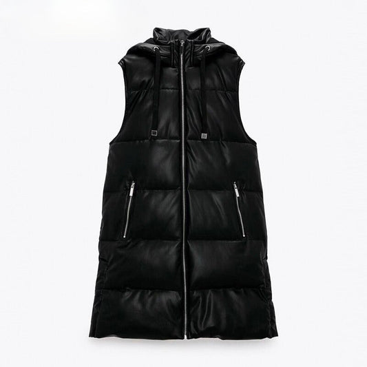 Mira Leather Onyx Jacket