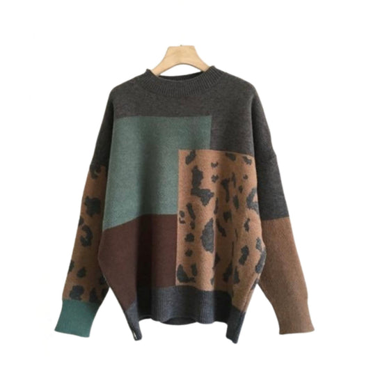 Faye Leopard Sweater