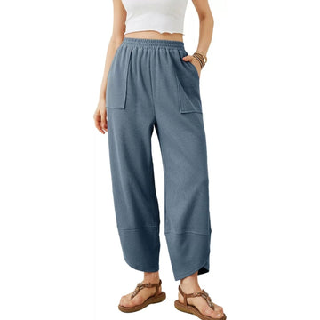 The Sundi Wide Leg Harem Pants