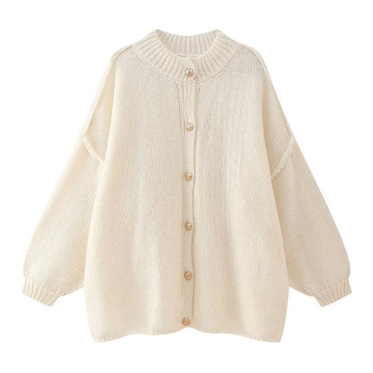 Maison Cable Knit Cardigan