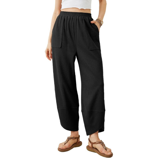 The Sundi Wide Leg Harem Pants