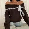 Delia Off Shoulder Sweater