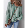 Lena Waffle Pullover