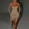 Kira Ruffle Mini Dress