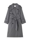 Vera Oversized Khaki Trench Coat