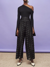 Talia Waisted Polka Dot Pants