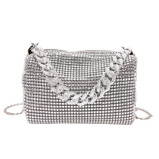 Rhea Rhinestone Evening Bag