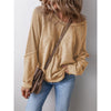 Lena Waffle Pullover