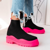 Cleo Knitted Ankle Boots