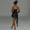 Kira Ruffle Mini Dress