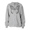 Elle Rhinestone Butterfly Pullover
