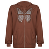 Elle Rhinestone Butterfly Pullover