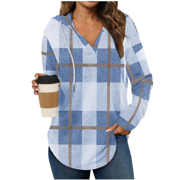Ainsley Plaid Hoodie