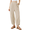 The Sundi Wide Leg Harem Pants