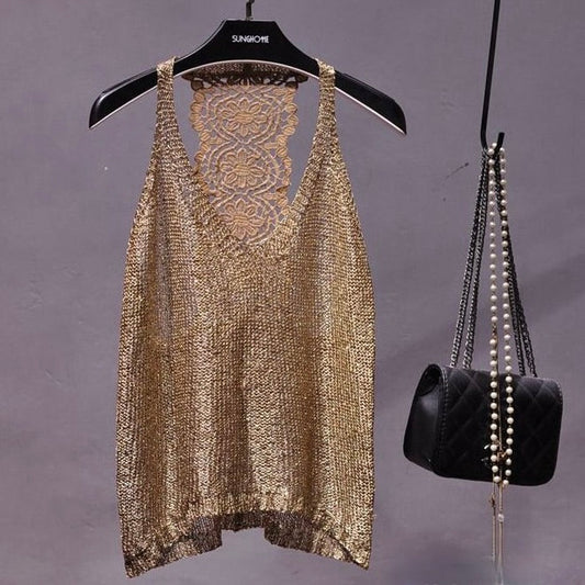 Kira Sequin Top