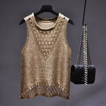 Gia Sequin Blouse