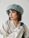 Elodie Washed Denim Beret