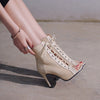 Mira Suede Heels